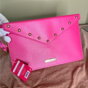 Juicy Couture Hot Pink Studded Clutch